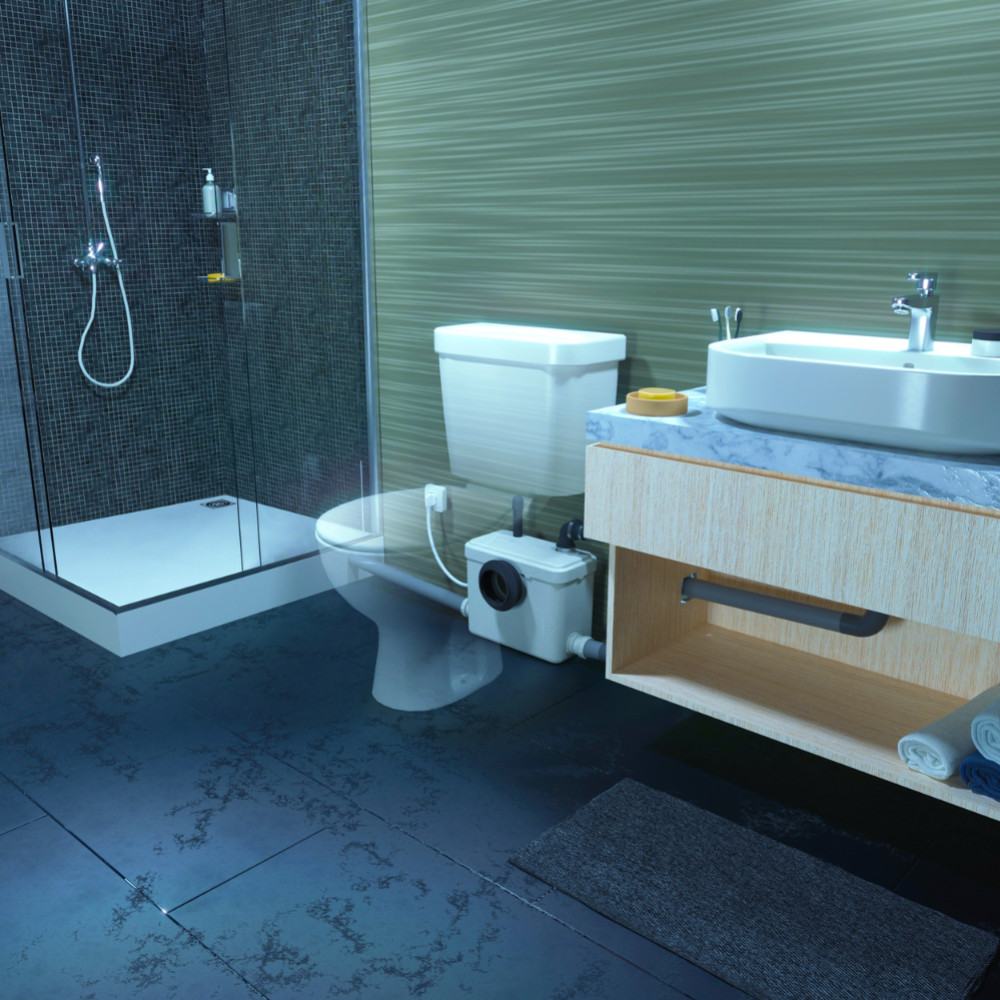 Transformer un débarras en salle de bain avec un broyeur sanitaire